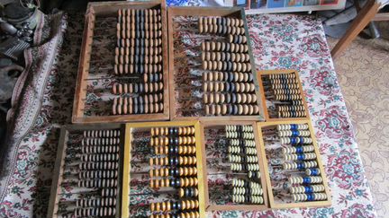 СССР Счеты бухгалтерские школьные линейка логарифм