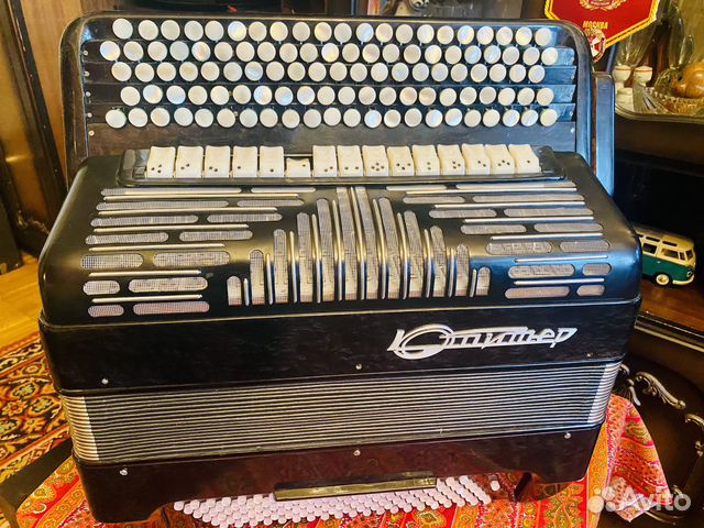 Баян Юпитер без аккорда - только механики