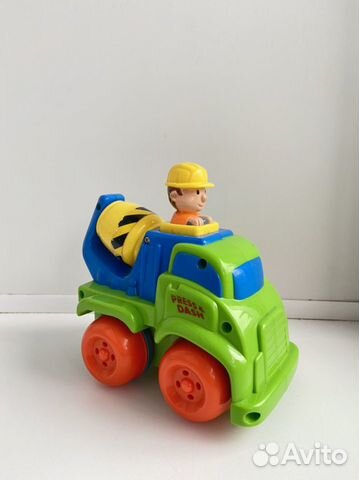 Машинка детская автомобиль бетономешалка