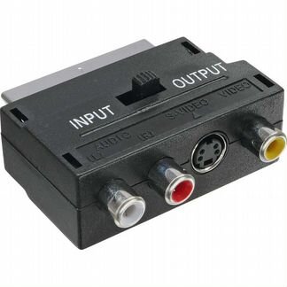Scart (Скарт) переходники на 3RCA (тюльпан)