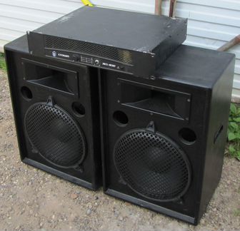 Колонки Frank Audio 1100W 2шт D12