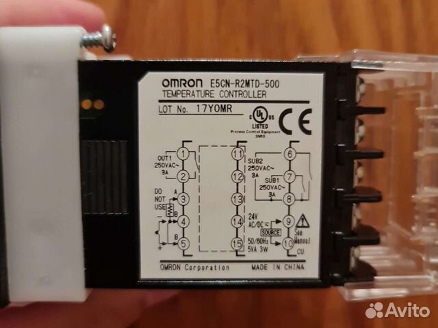 Контроллер Omron e5cn-r2mtd-500