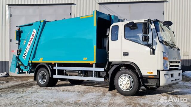 Мусоровоз 10м3 на обновленном шасси JAC 120
