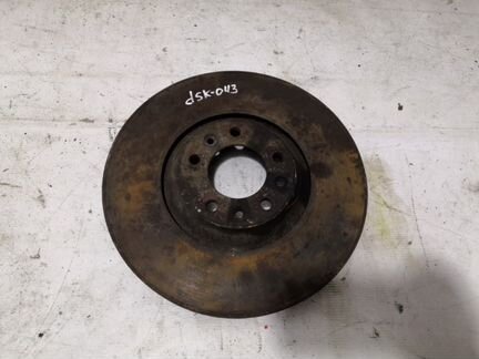 Диск тормозной передний вентилируемый Peugeot 407