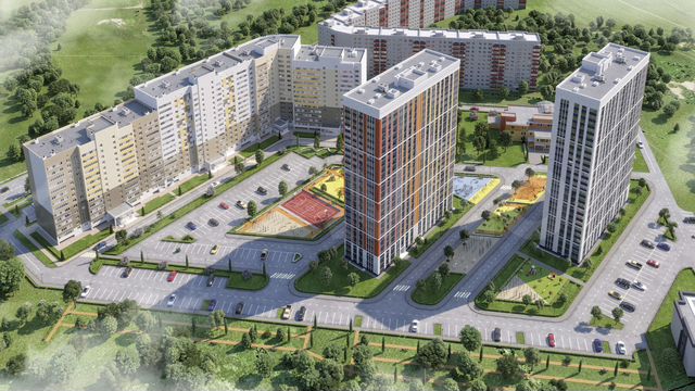 2-к. квартира, 54,7 м², 5/25 эт.