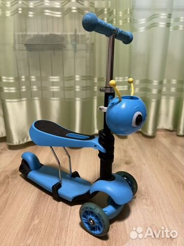 Самокат-беговел 2 в 1