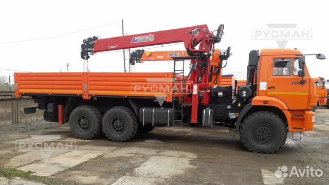 Шасси КАМАЗ 43118-50 с КМУ Horyong, 2024