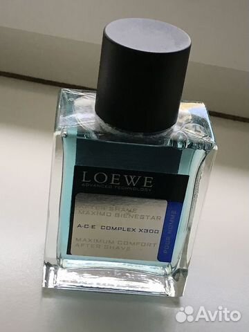 Loewe advanced technology лосьон после бритья