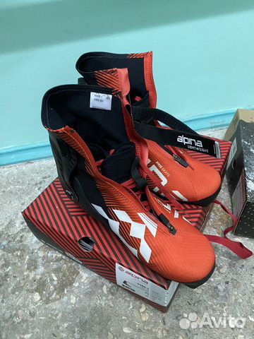 Ботинки лыжные ALpina Pro Skate 43 р. Конёк