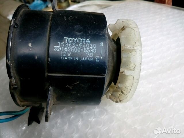 Эл. двигатель вентилятора радиатора Тойота Виста 1