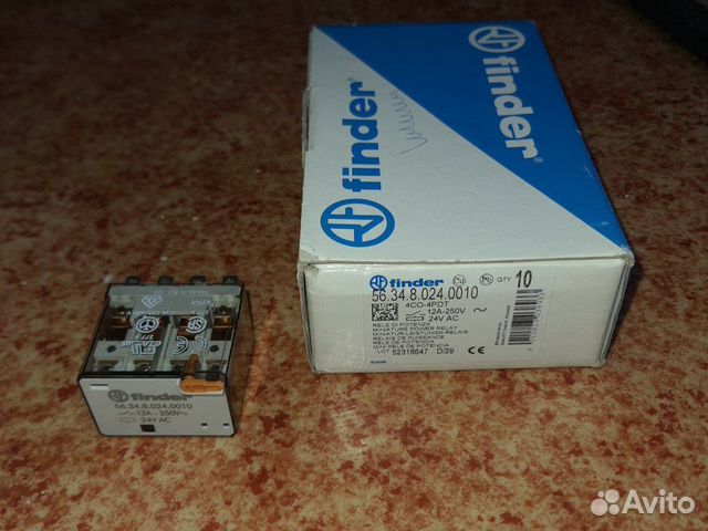 56.34.8.024.0010 Миниатюрное силовое реле