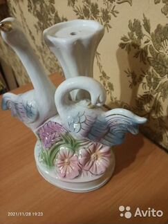 Фарфоровый светильник гдр