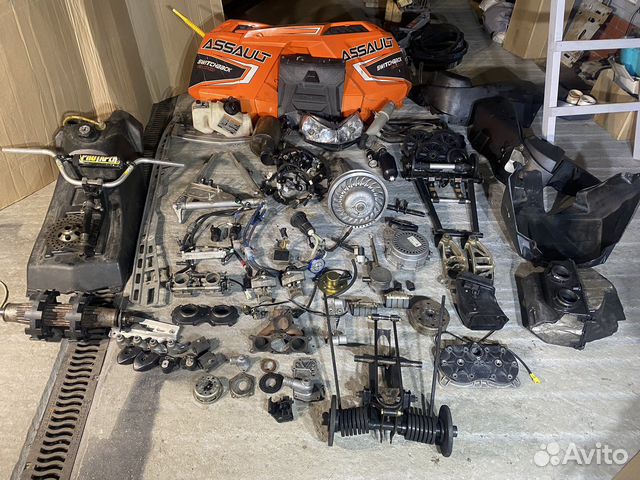 Снегоход polaris RMK 800 Assault в разбор