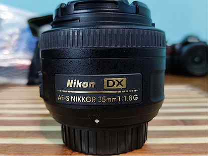 Объектив для фотоаппаратов Nikon Nikkor 35mm f1,8