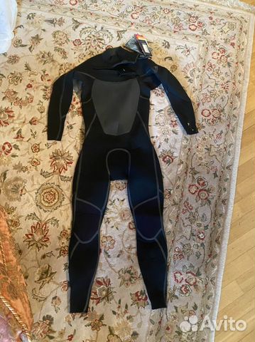 Гидрокостюм черный quiksilver synco+ 4/3 мм