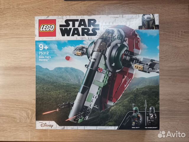 Lego Star Wars 75312 Звездолет Бобы Фетта