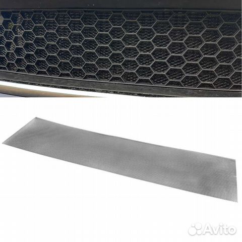 Сетка в бампер для защиты радиатора (алюминиевая)