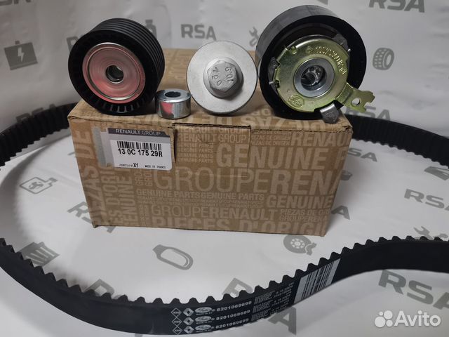 Комплект грм Логан Ларгус 16V K4M K4J 130C17529R