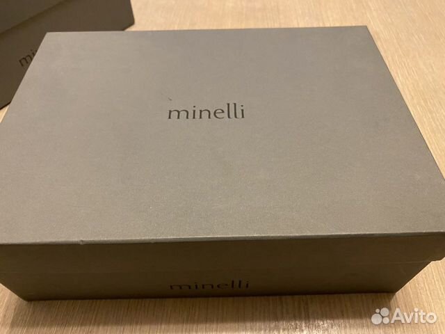 Ботинки демисезонные minelli кожаные