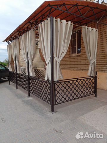 Шторы для террасы и беседки