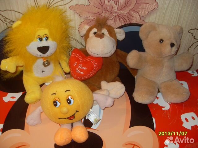 Набор новых игрушек