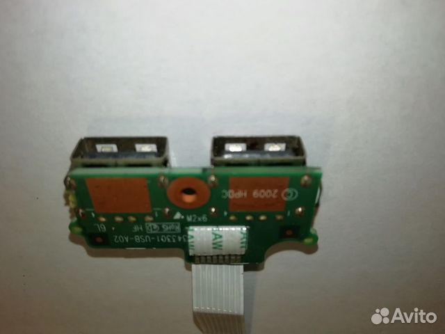 Плата usb ноутбука HP 625 620 343301-usb-a02