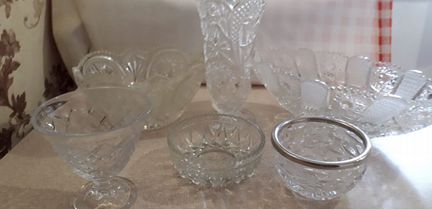 Хрустальная посуда СССР