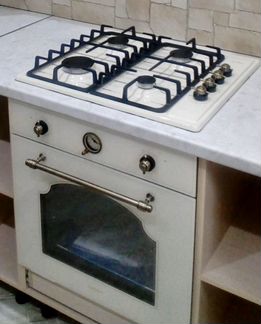 Комплект встраиваемой техники в стиле Прованс новы