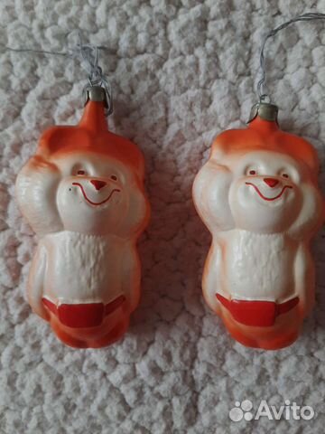 Елочные игрушки СССР