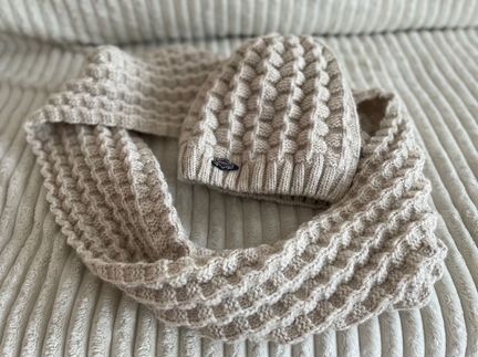 Шапка и снуд женский