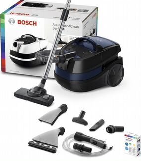 Моющий пылесос Bosch BWD41700, синий