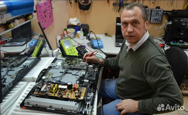 Ремонт телевизоров и микроволновых печей частник