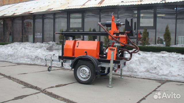 Буровая установка гбу 48Л на прицепе