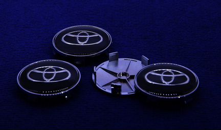 Комплект колпачков Toyota 62,63,65,66,68,74 мм