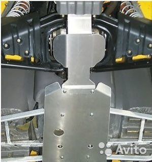 Защита днища центральная outlander 400/800