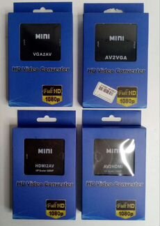 Переходники и конвертеры hdmi DVI VGA AV и др