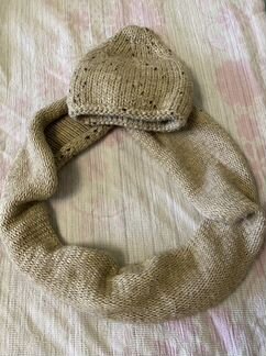 Комплект шарф с шапкой