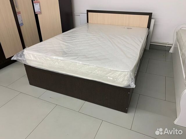 Кровать Фиеста 160х200 с матрасом стандарт тфк