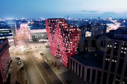 2-к апартаменты, 75.4 м², 8/19 эт.