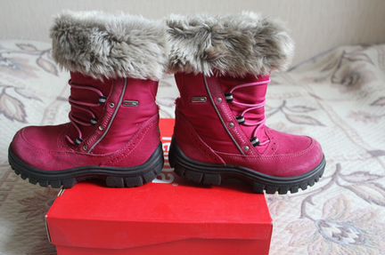 Зимние сапоги Reima для девочки, розовые, 30 р