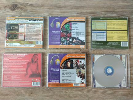 Компакт диски для создания музыки