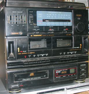 Муз. центр thompson сд, винил, к/к, радио