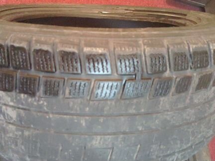 Зима Dunlop липучка 225/55 R17,обмен,небольшой тор