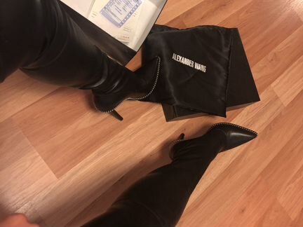 Новые ботфорты Alexander Wang