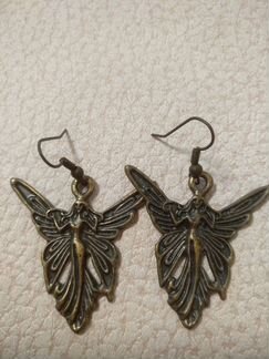 Серьги бижутерия