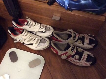 Велотуфли sidi и shimano