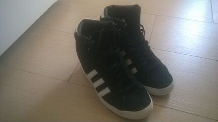Кеды кроссовки на танкетке Adidas