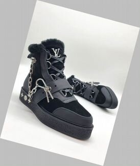 Кеды зимние Louis Vuitton