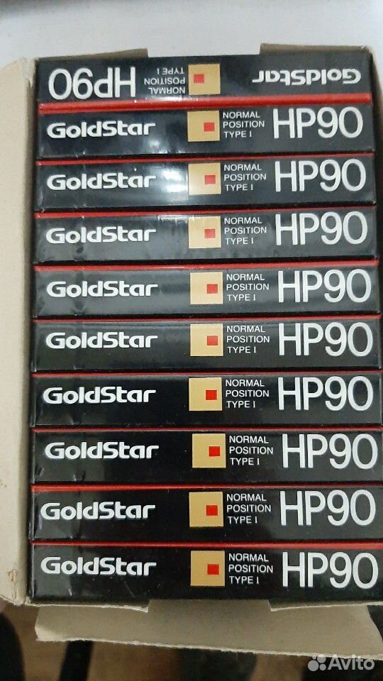 Аудио кассеты Goldstar HP 90 89006086205 купить 1