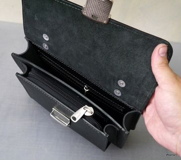 Мужская кожаная Барсетка